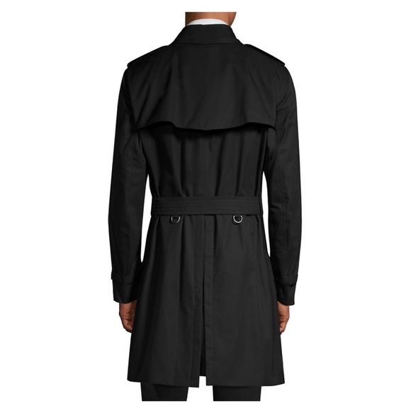 NEW Mens Burberry Kensington Trench Coat - Picture 3 of 6